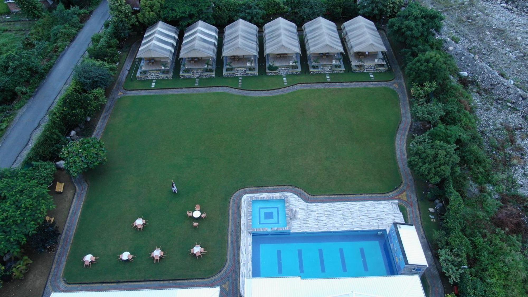 Four Banyans Spirit & Nature Resort Rájpur Kültér fotó