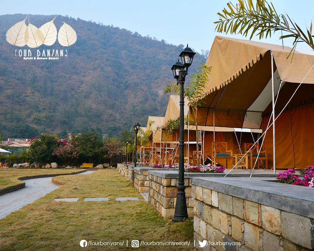 Four Banyans Spirit & Nature Resort Rájpur Kültér fotó
