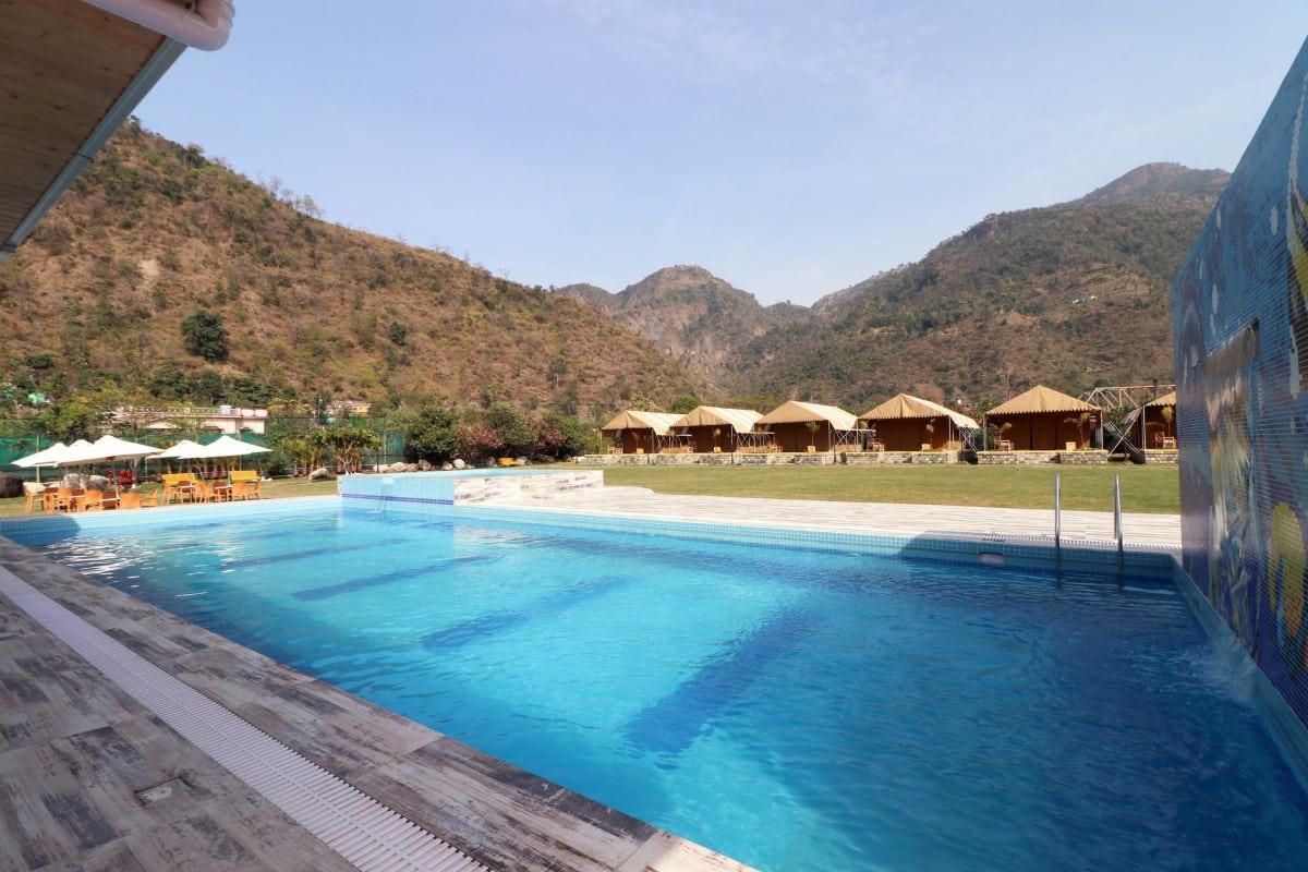 Four Banyans Spirit & Nature Resort Rájpur Kültér fotó